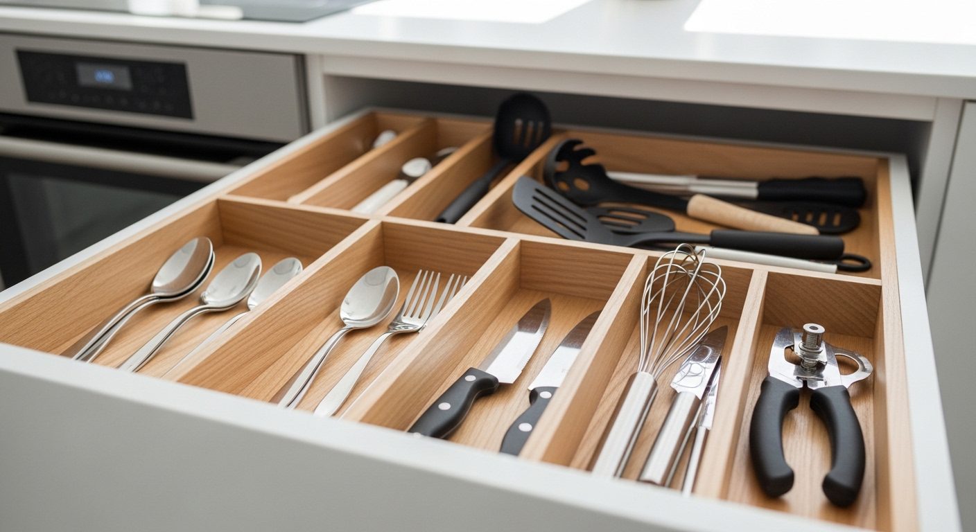 DIY cardboard dividers