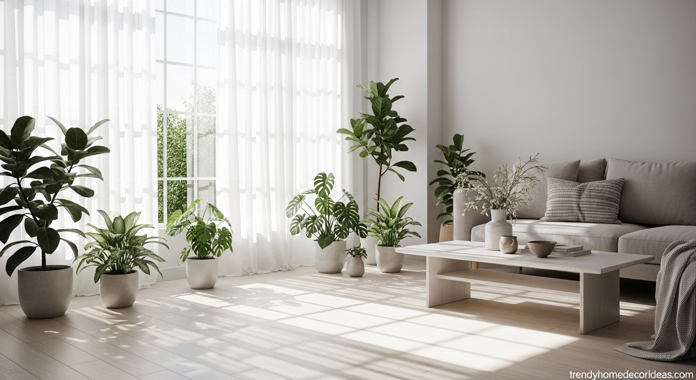 Bright Living Room with Natural Light